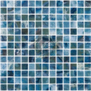 mosaique bali bleu