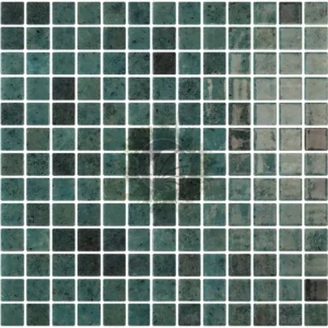 mosaique pierre de bali vert 25x25