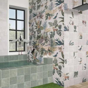 Carrelage green stone Bali vert couleur vert 20x20